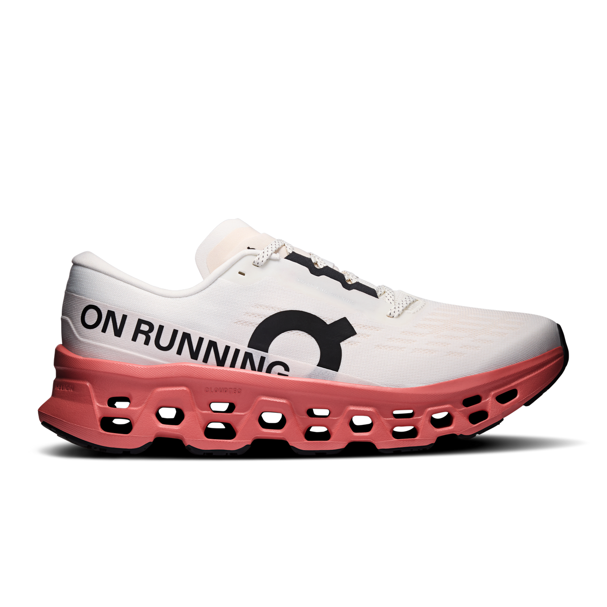 On Running Men's Cloudmonster 3 6015 Ivory/Dustrose lateral