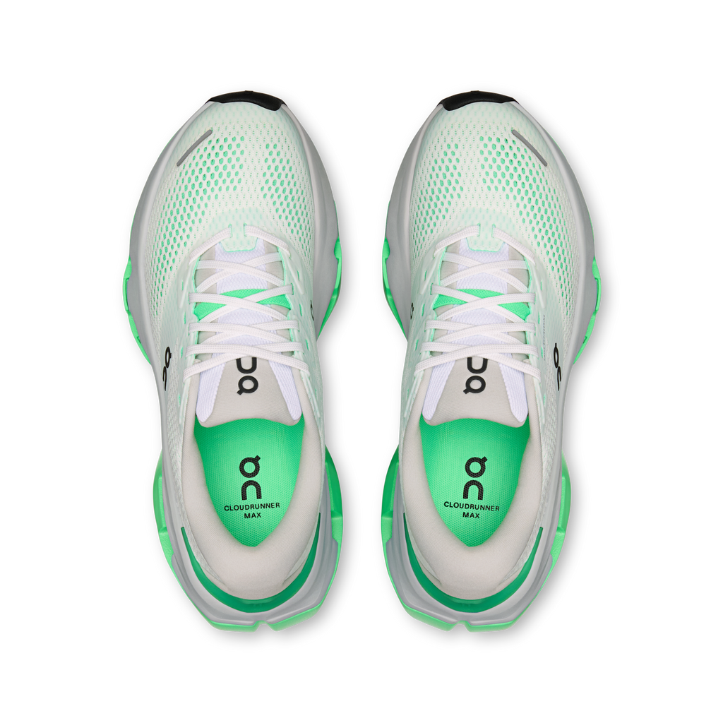 On Running Women's Cloudrunner 3 Max 5363 White/Verdite top