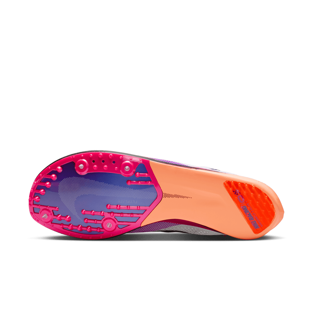 Nike Dragonfly 2 Elite 100 White/ObsidianHyperViolet outsole
