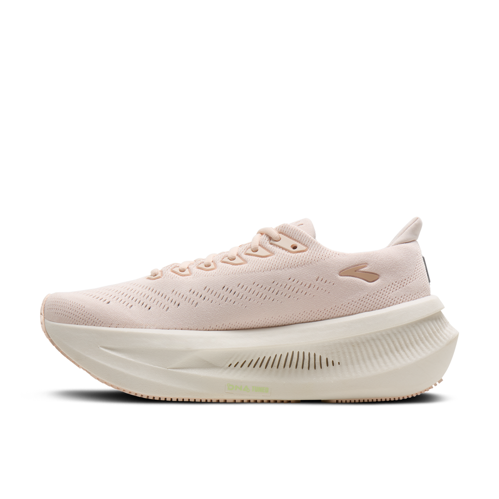 Brooks Women's Glycerin Max 2 675 Morganite/ParadiseGreen/Clear medial