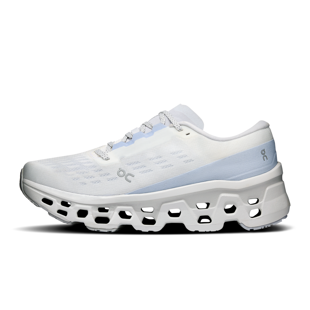 On Running Women's Cloudmonster 3 0664 White/Frost medial