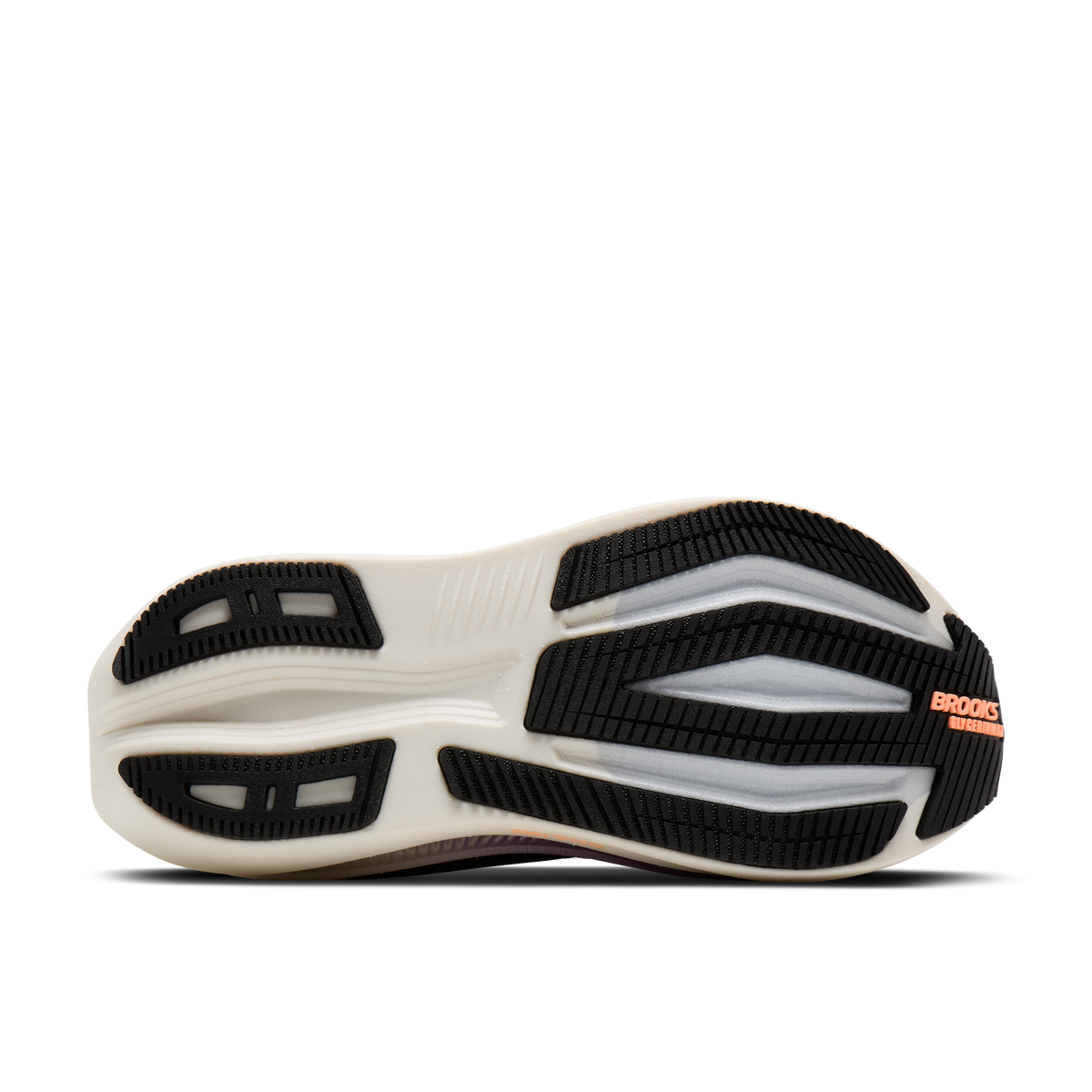 Brooks Women's Glycerin Max 2 007 Black/Peach/Clear outsole