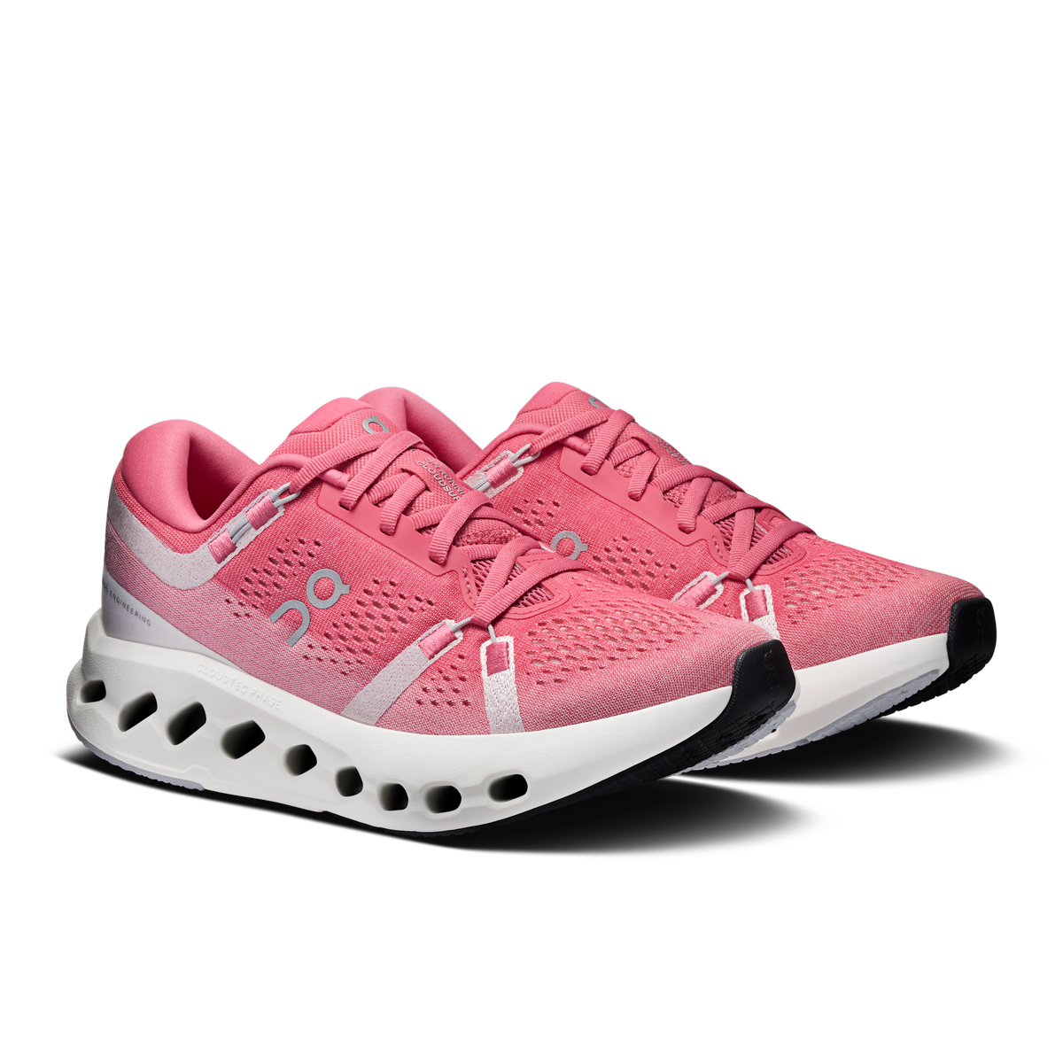On Running Women's Cloudsurfer 2 5085 Camellia/Ivory heel