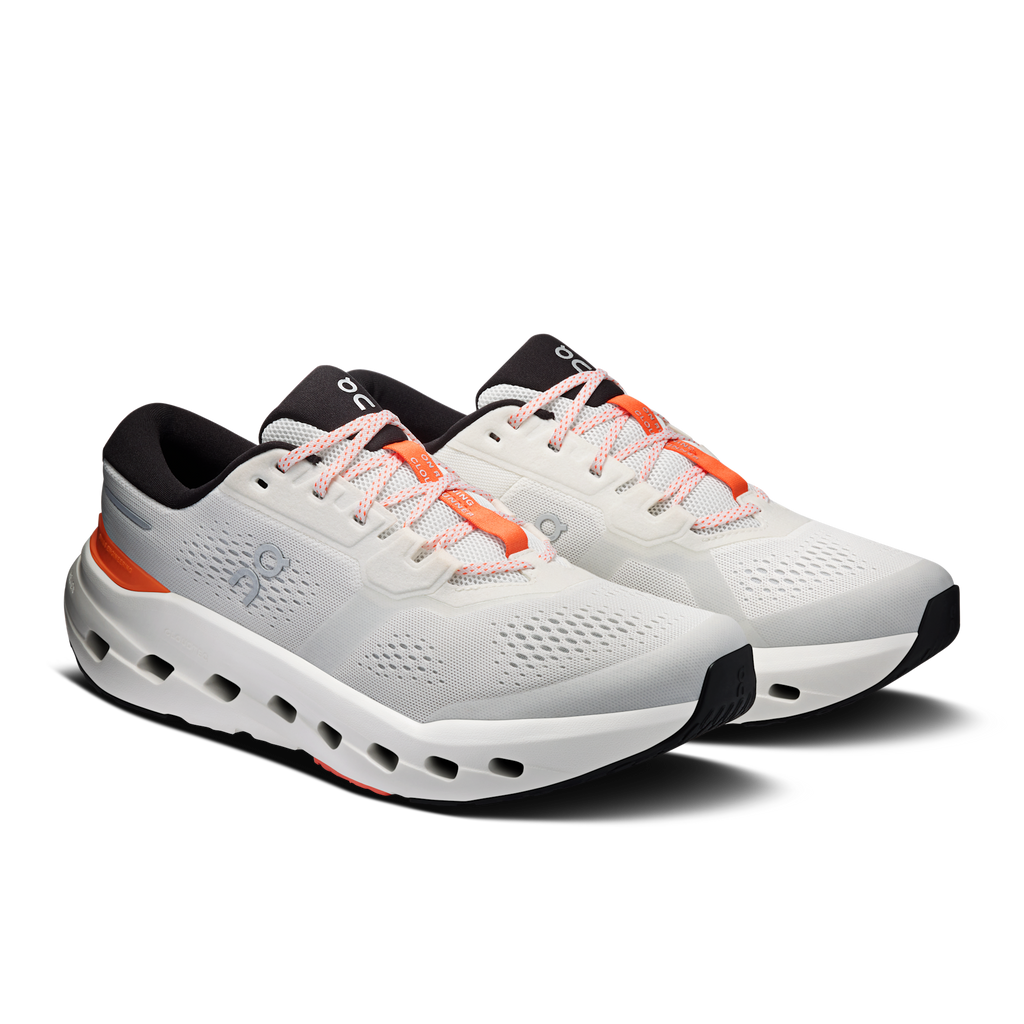 On Running Men's Cloudrunner 3 0849 Ivory/Flame pair angle