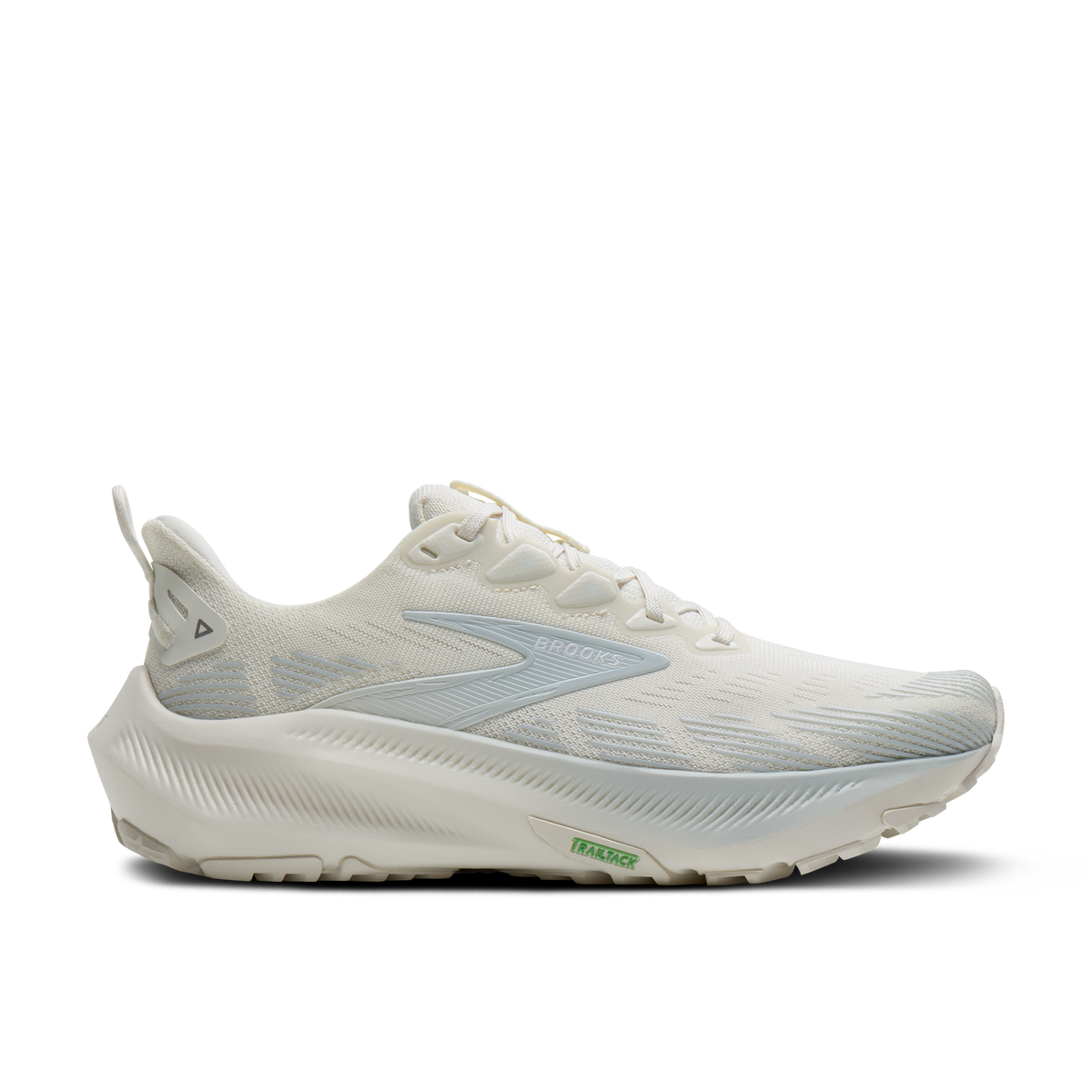 Brooks Women's Ghost Trail 153 Coconut/Bluewash/Skywriting lateral