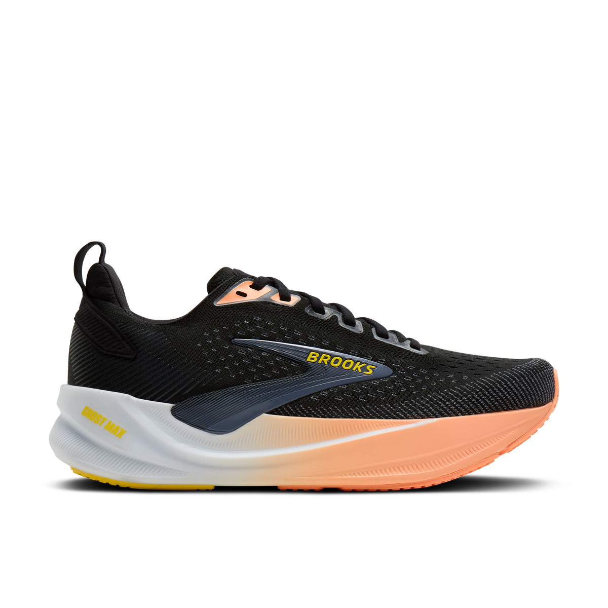 Women's Ghost Max 4 026 Black/Folkstone/CyberPeach lateral
