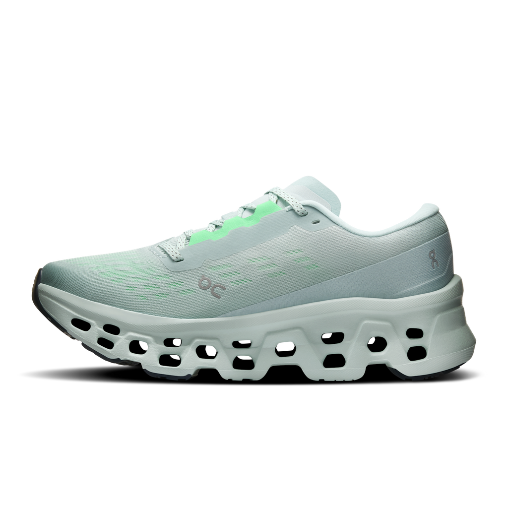 On Running Women's Cloudmonster 3 5256 Brook/Flurry medial
