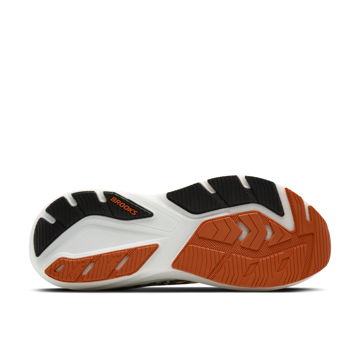 Men's Ghost Amp 282 White/Tigerlily/Black outsole