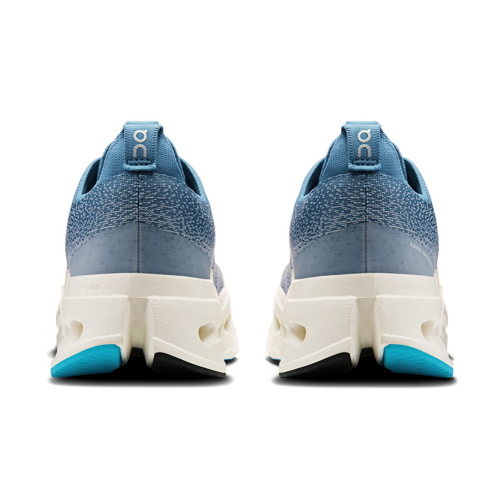 On Running Men's Cloudsurfer Max 4287 Dust/Ivory heel