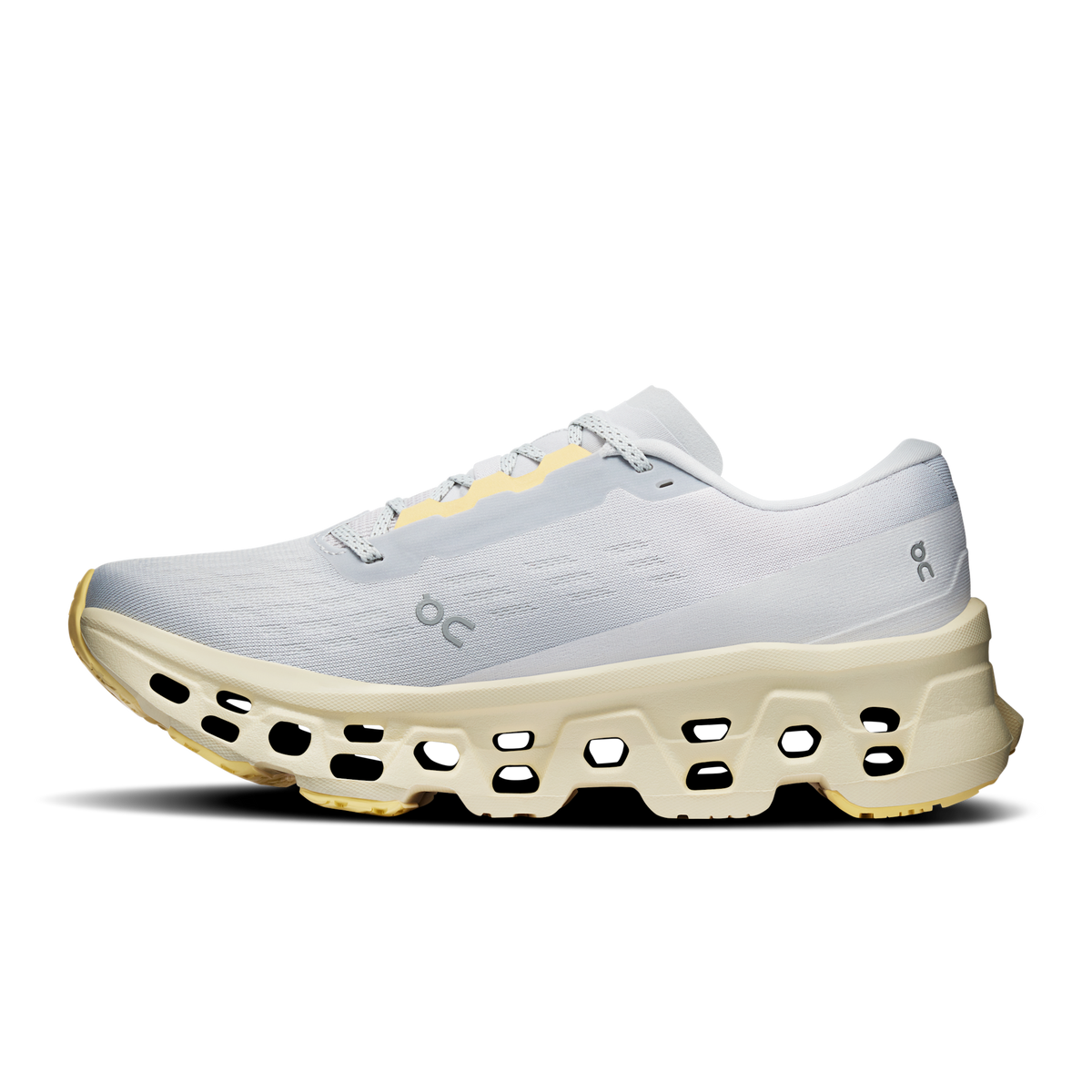 On Running Women's Cloudmonster 3 5259 Glacier/Pollen medial