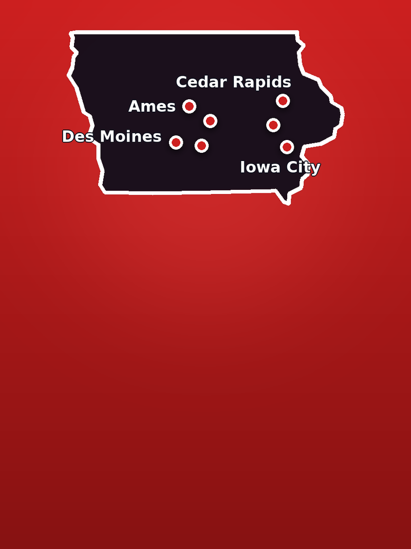 Seven Iowa stores