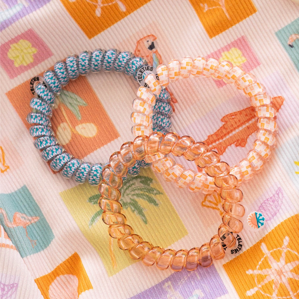 TELETIES Teleties Hair Ties Large Island Threads outsole