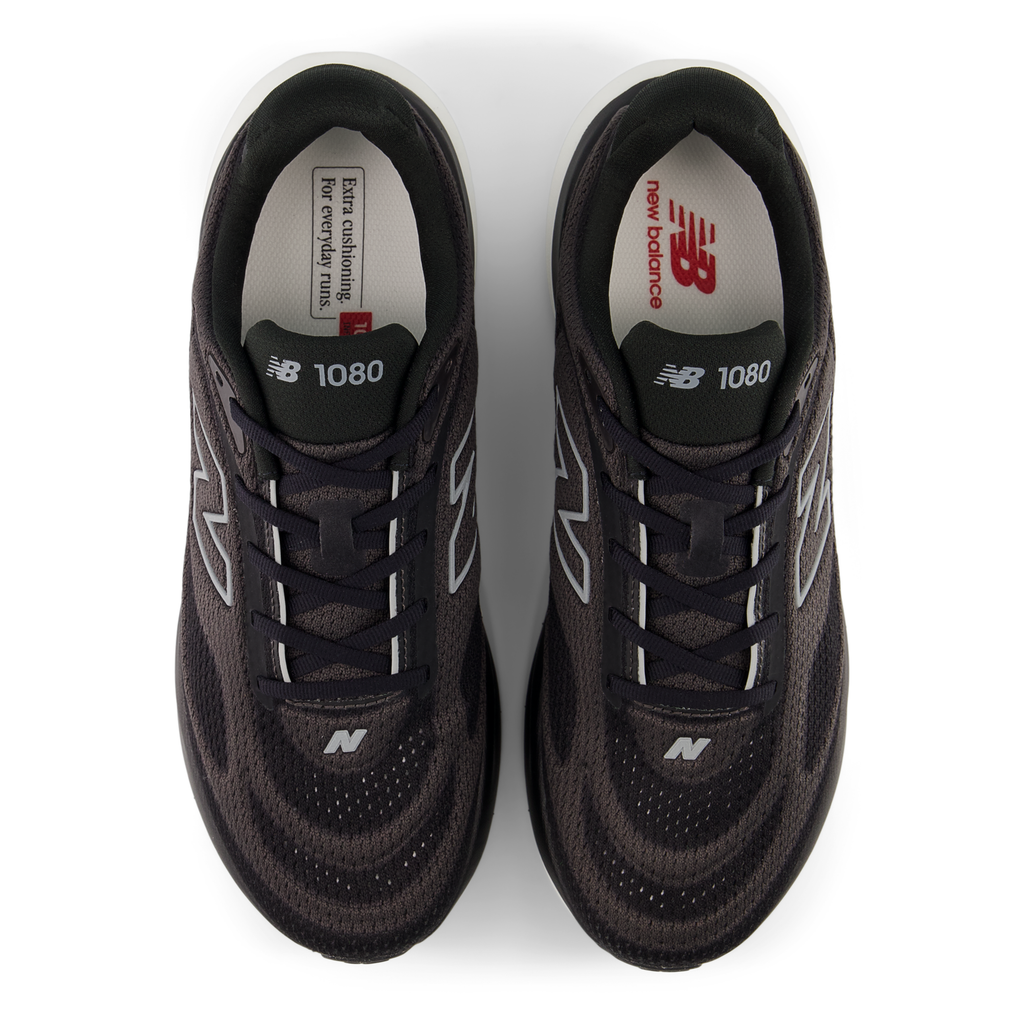 New Balance Men's 1080v15 2FR BLACK/SLATEGREY/FADEDBLACK top