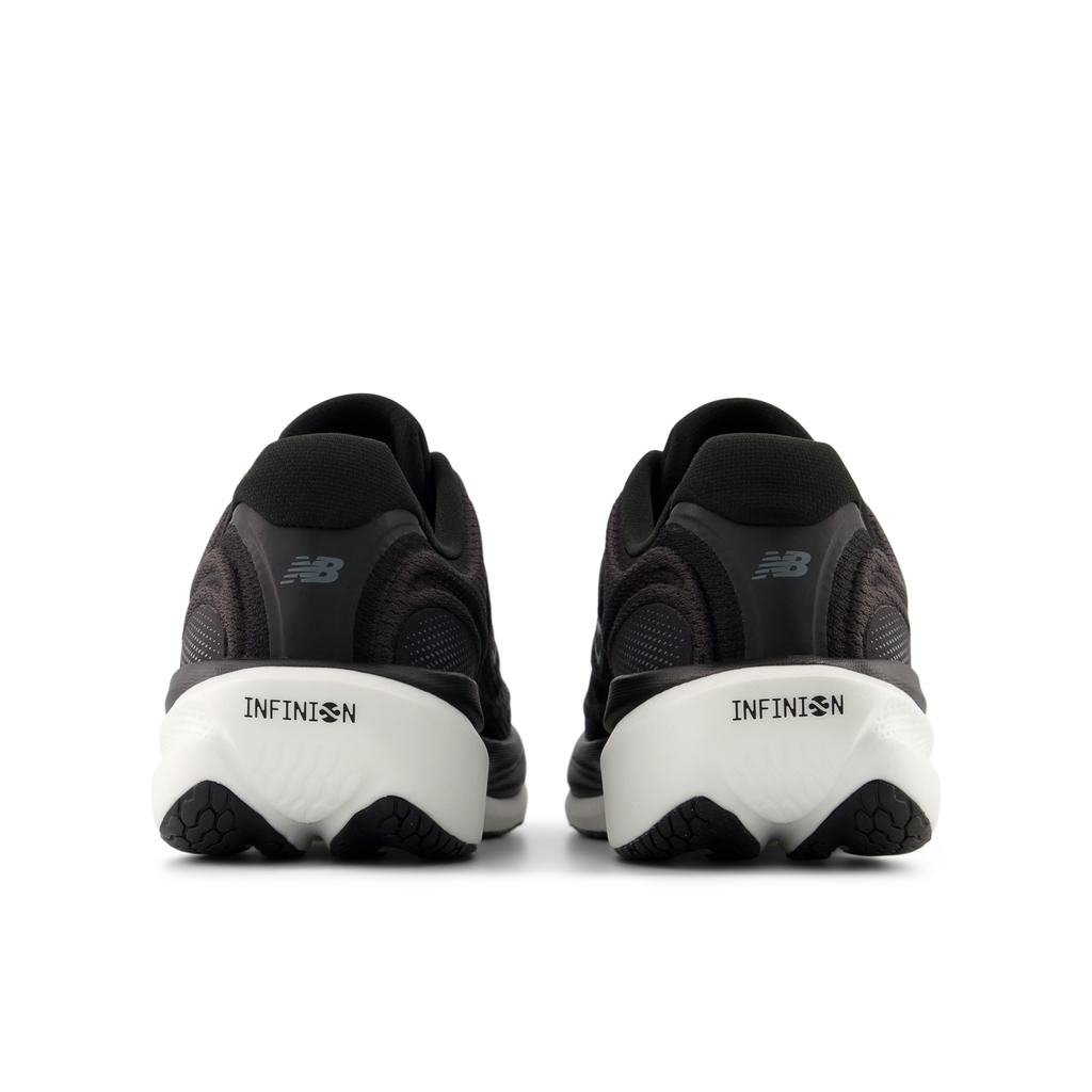 New Balance Men's 1080v15 2FR BLACK/SLATEGREY/FADEDBLACK heel