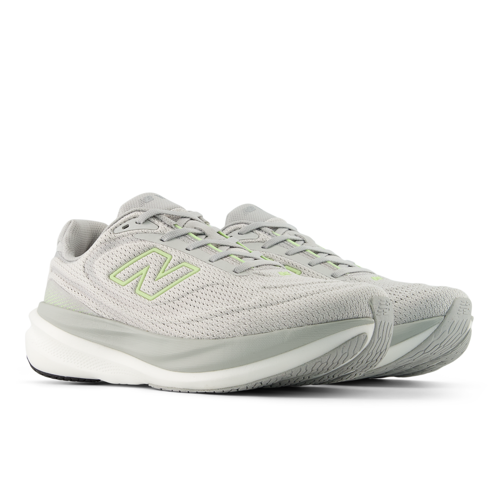 New Balance Men's 1080v15 2JP GREYMATTER/AFTERGLOW/RAINCLOUD pair angle