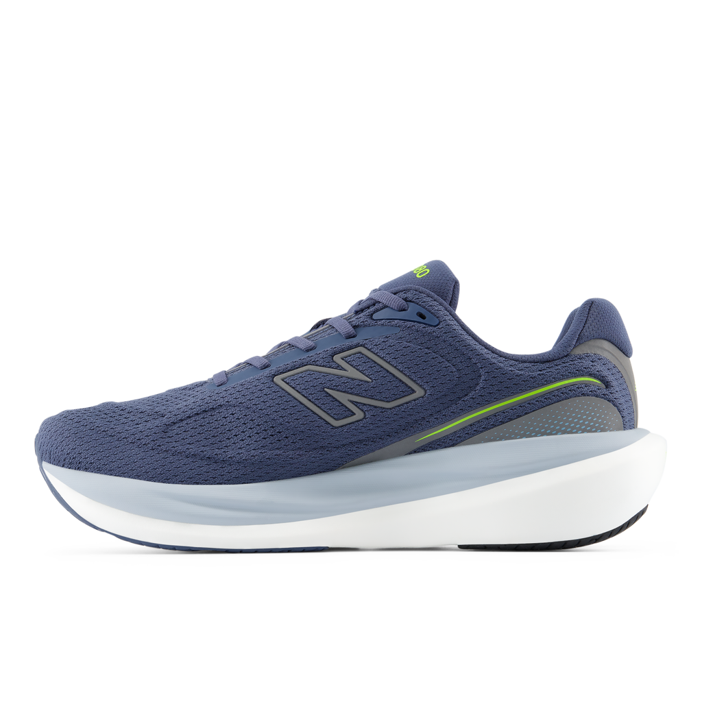 New Balance Men's 1080v15 2RE VINTAGEINDIGO/ALKALINEGREEN medial