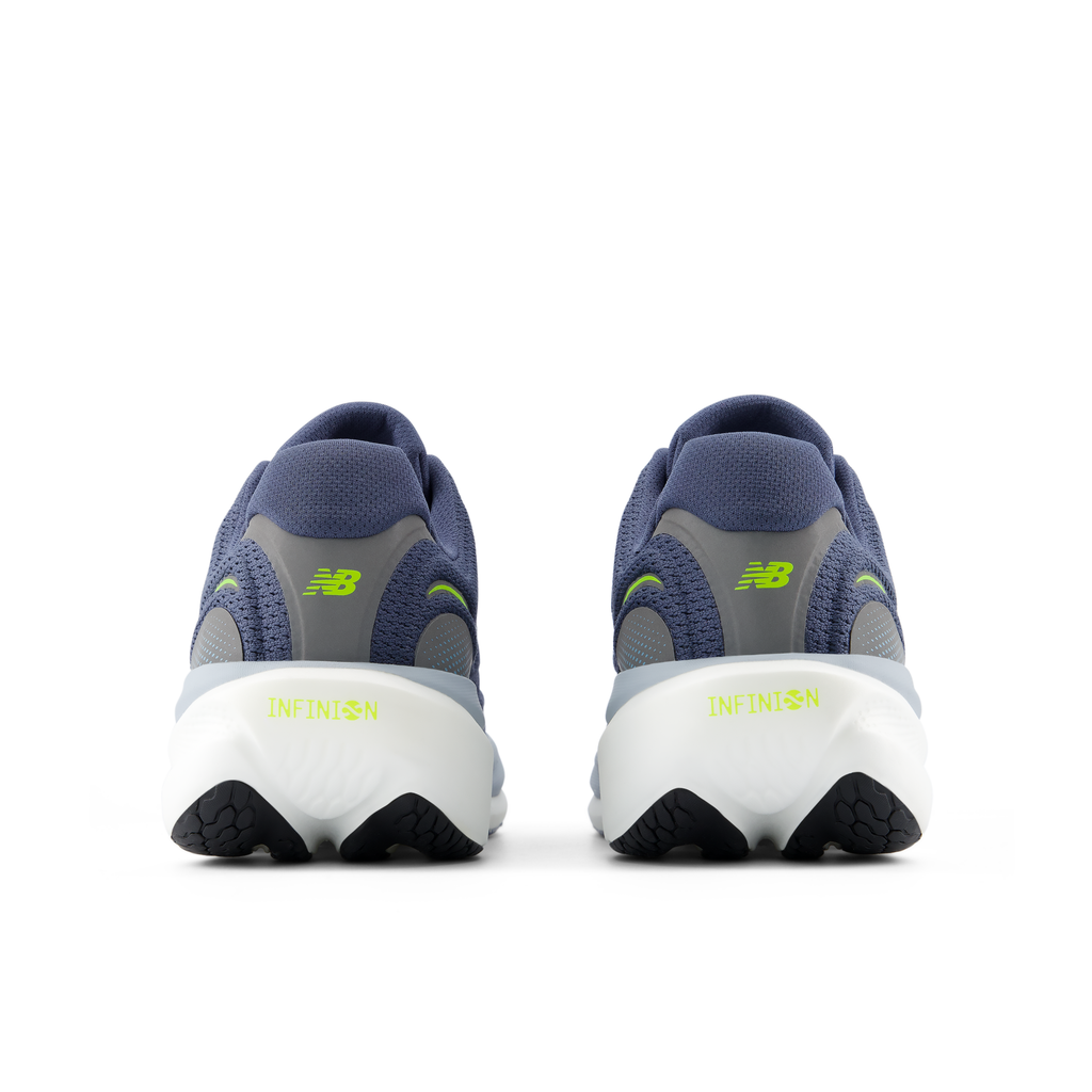 New Balance Men's 1080v15 2RE VINTAGEINDIGO/ALKALINEGREEN heel