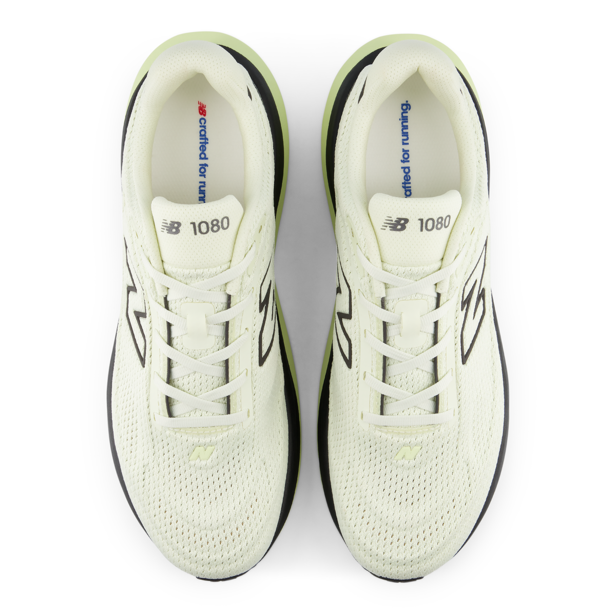 New Balance Men's 1080v15 68J PISTACHIOBUTTER/BLACK top