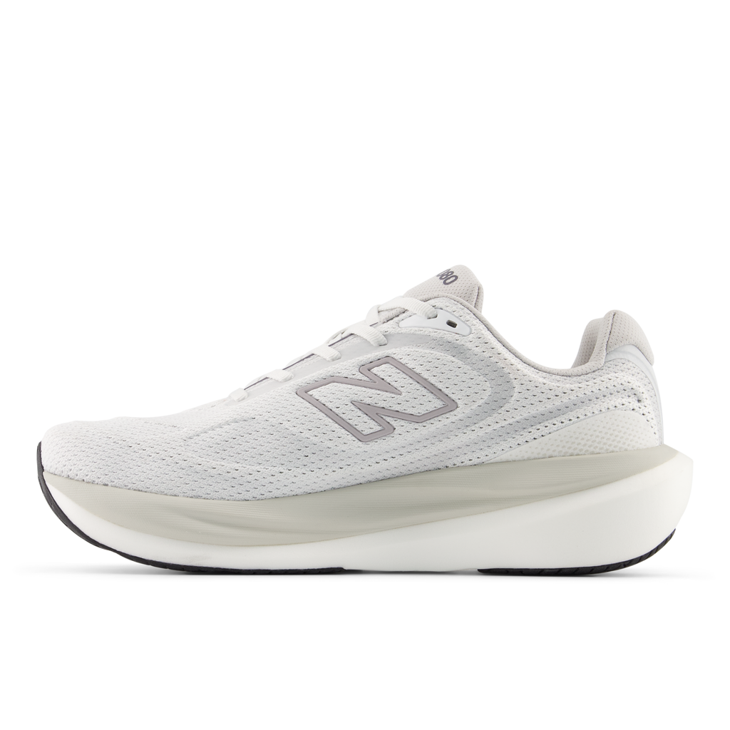 New Balance Men's 1080v15 7E3 NB103WHITE/TRUFFLESALT/GREYMATTER medial