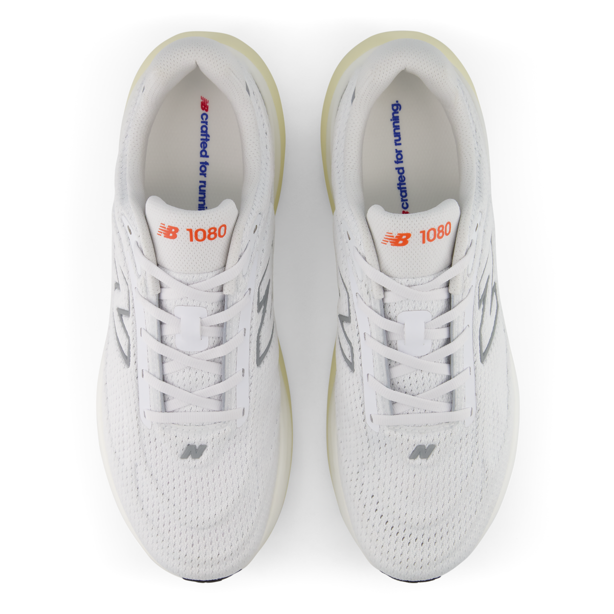 New Balance Men's 1080v15 7ZV NB103WHITE/NEOFLAME top
