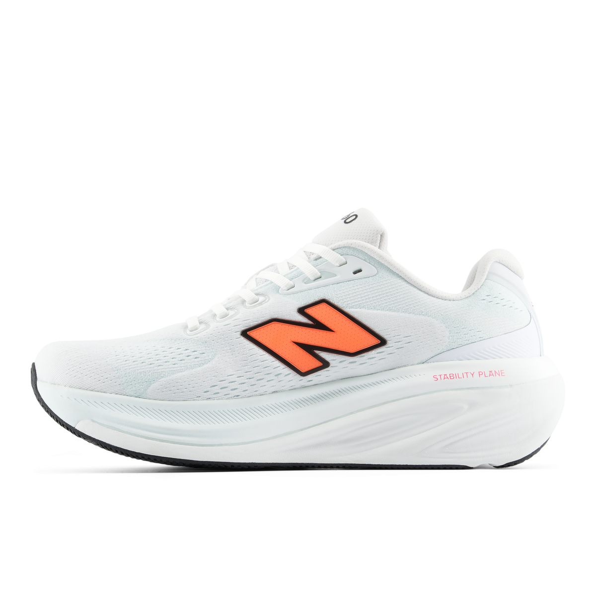 New Balance Men's 860v15 39G NB103WHITE/TANGERINEHEAT/GLINTBLUE medial