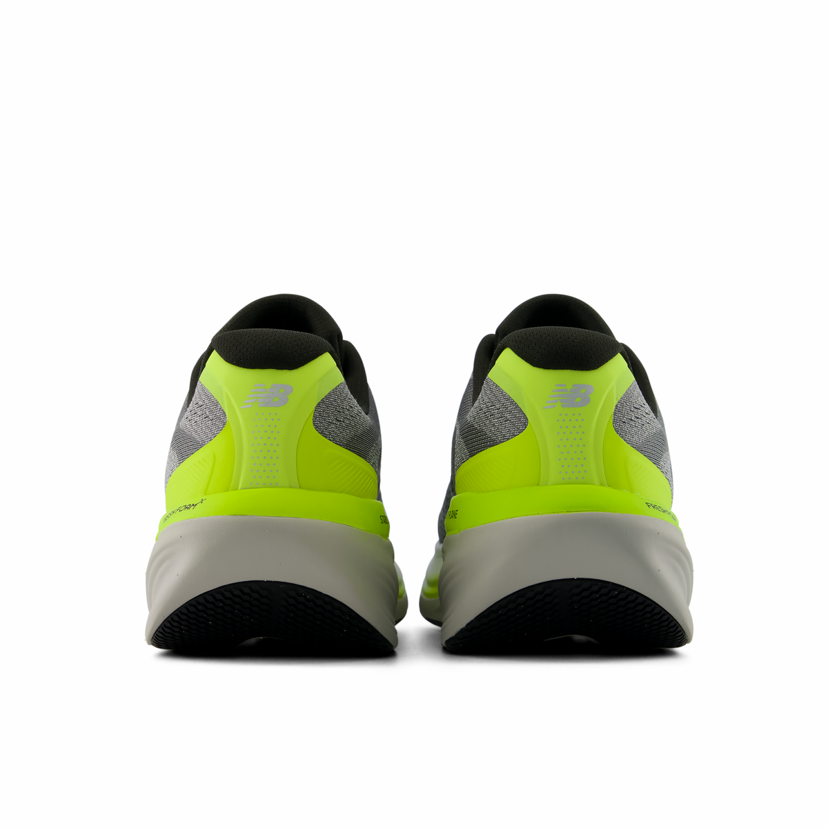 New Balance Men's 860v15 4OB SLATEGREY/ALKALINEGREEN heel