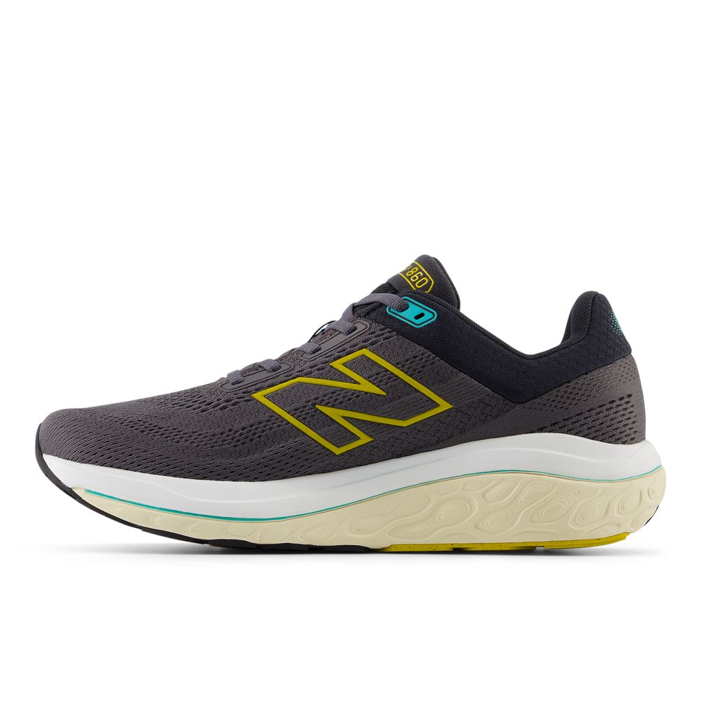 New Balance Men's 860v14 A SeaSalt/WashedBurgundy medial