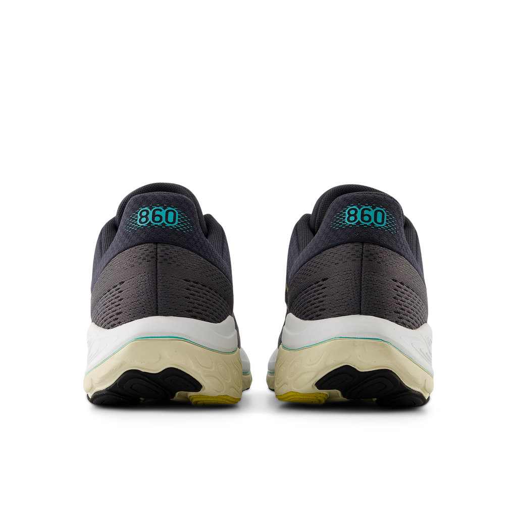 New Balance Men's 860v14 A SeaSalt/WashedBurgundy heel