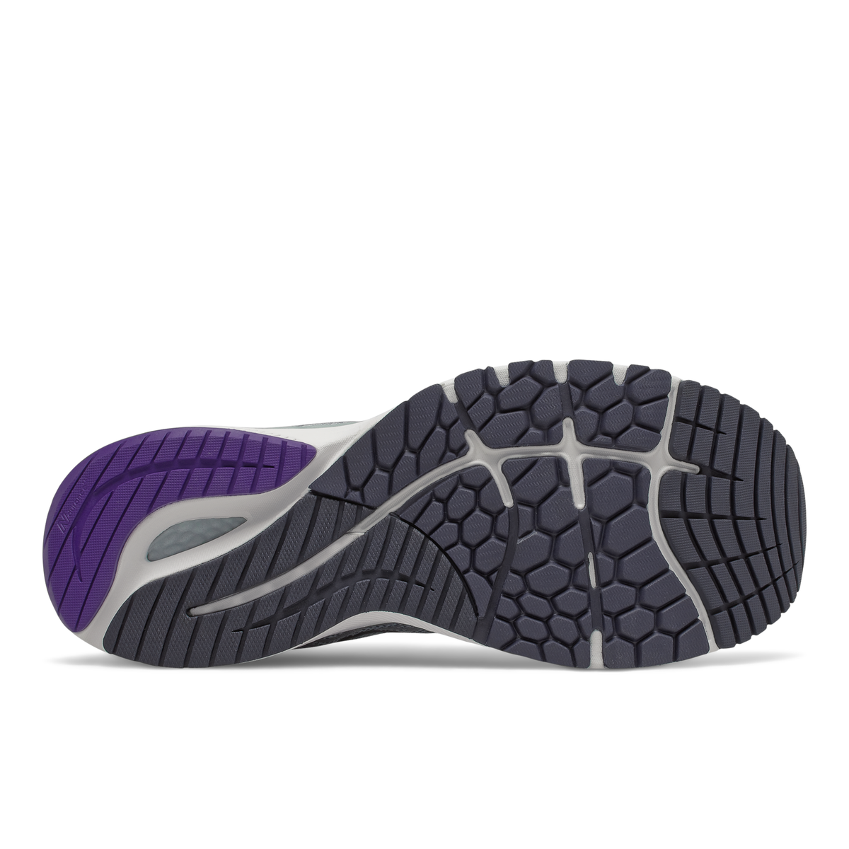 New Balance Men's 860 v12 S Gray/Purple outsole