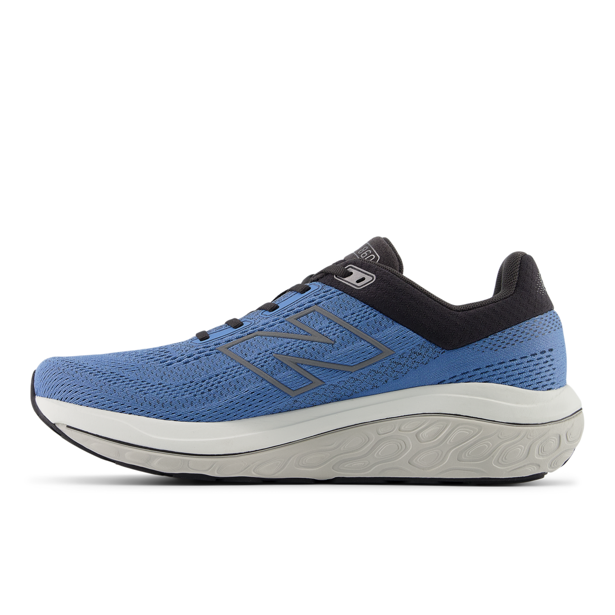 New Balance Men's 860v14 S BlueLaguna/BlackCement/GreyMatter medial