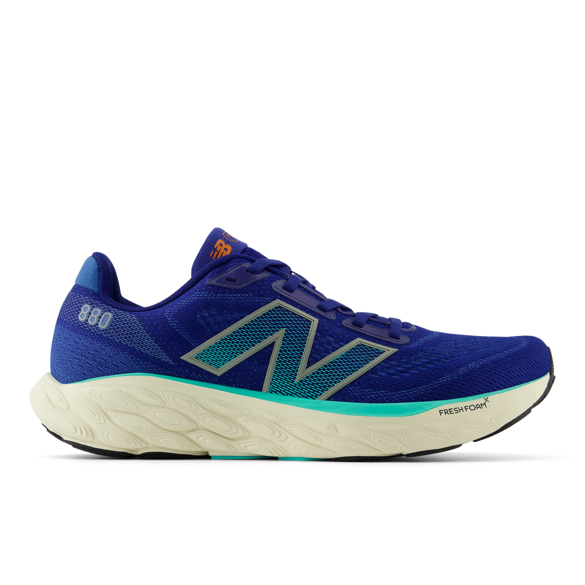 New Balance Men's 880 v14 A Inkwell/CyberJade/DarkSilverMetallic lateral