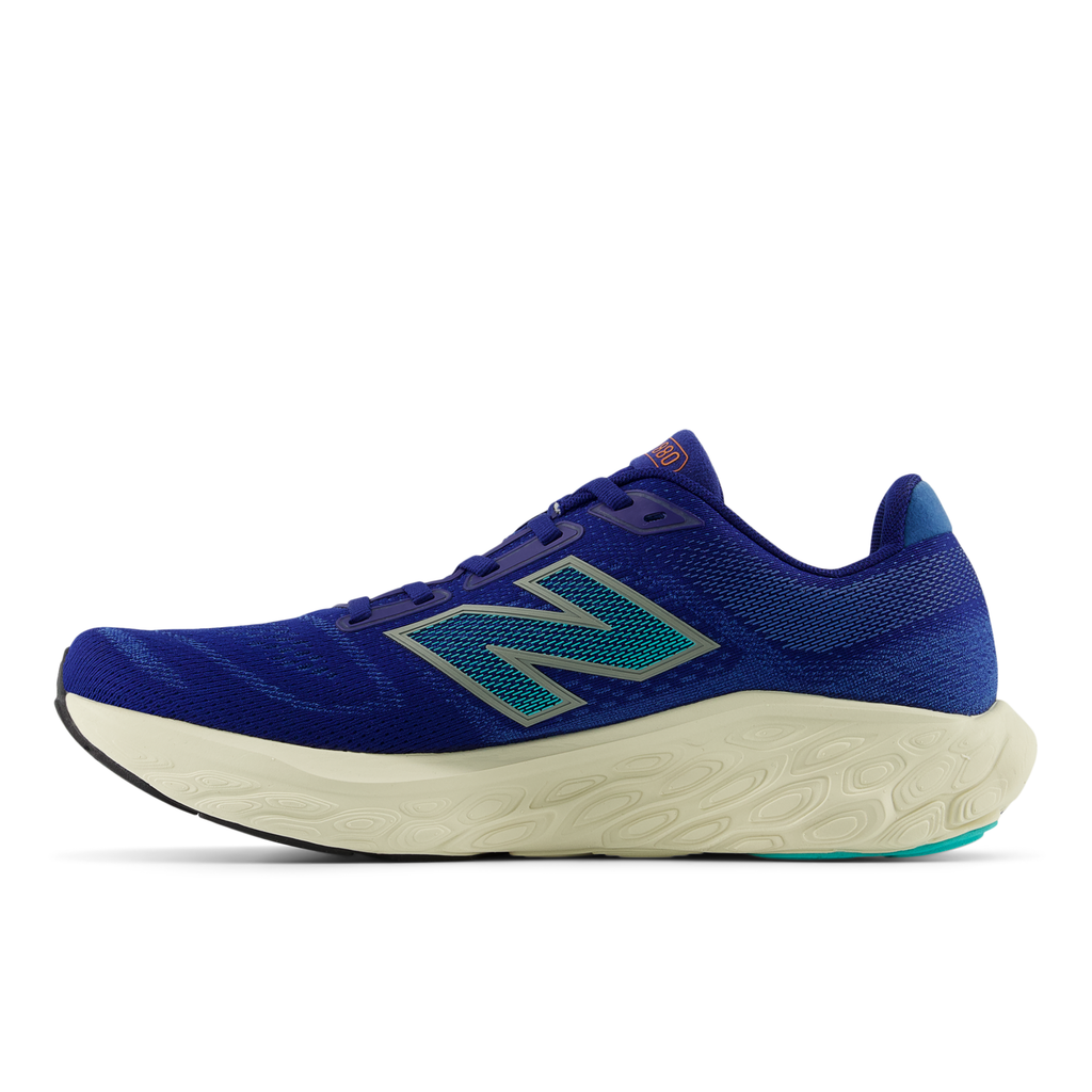 New Balance Men's 880 v14 A Inkwell/CyberJade/DarkSilverMetallic medial