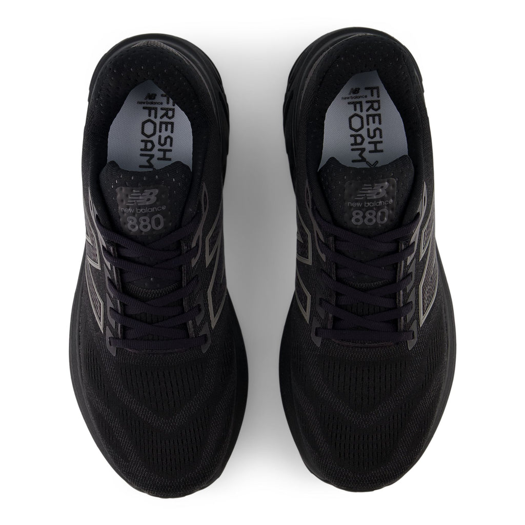 New Balance Men's 880v15 K Black/Black/BlackMetallic top
