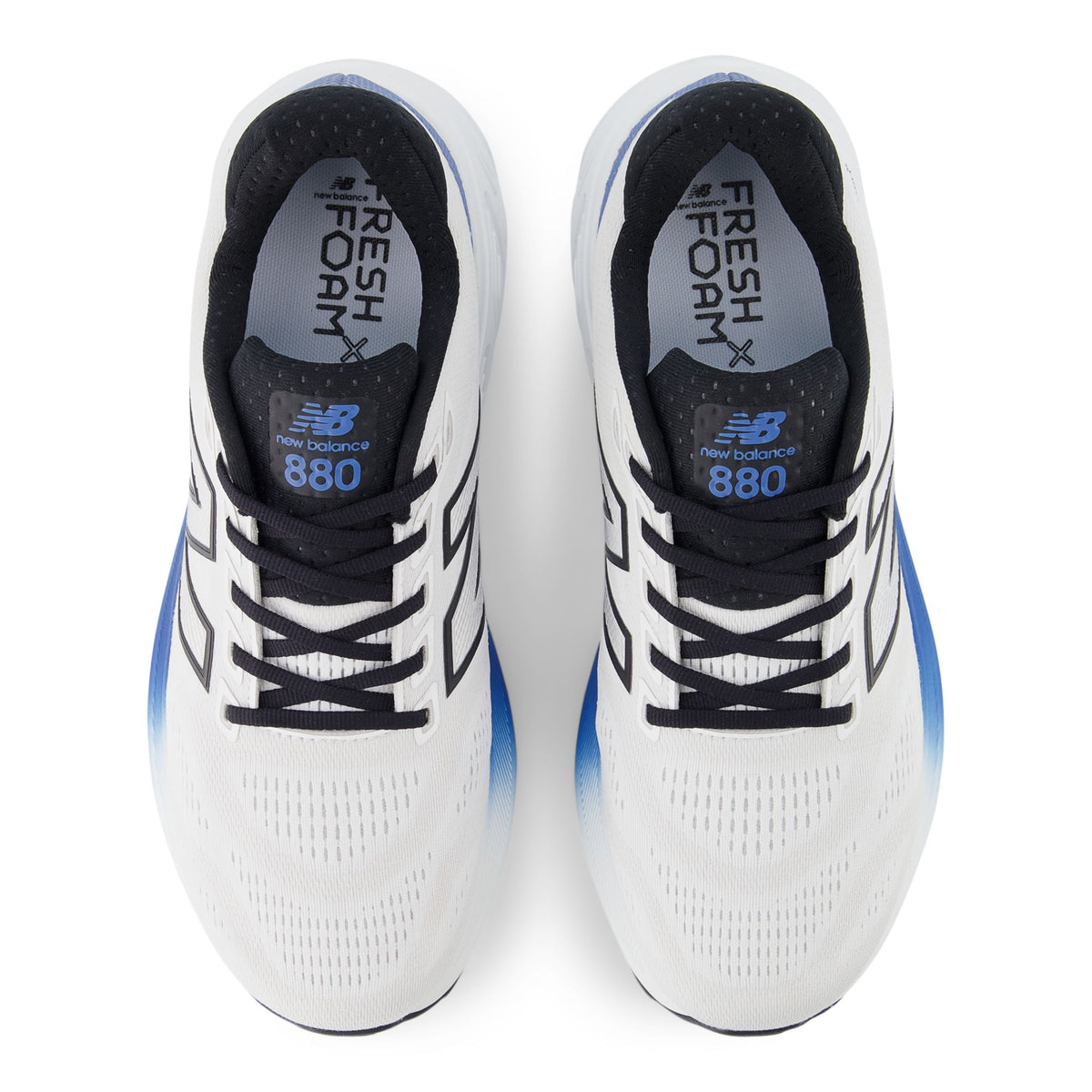 New Balance Men's 880v15 N NB103White/BlueAgate/Black top