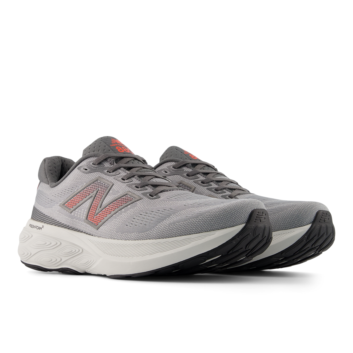 New Balance Men's 880v15 T SlateGrey/Reflection/UrgentRed pair angle