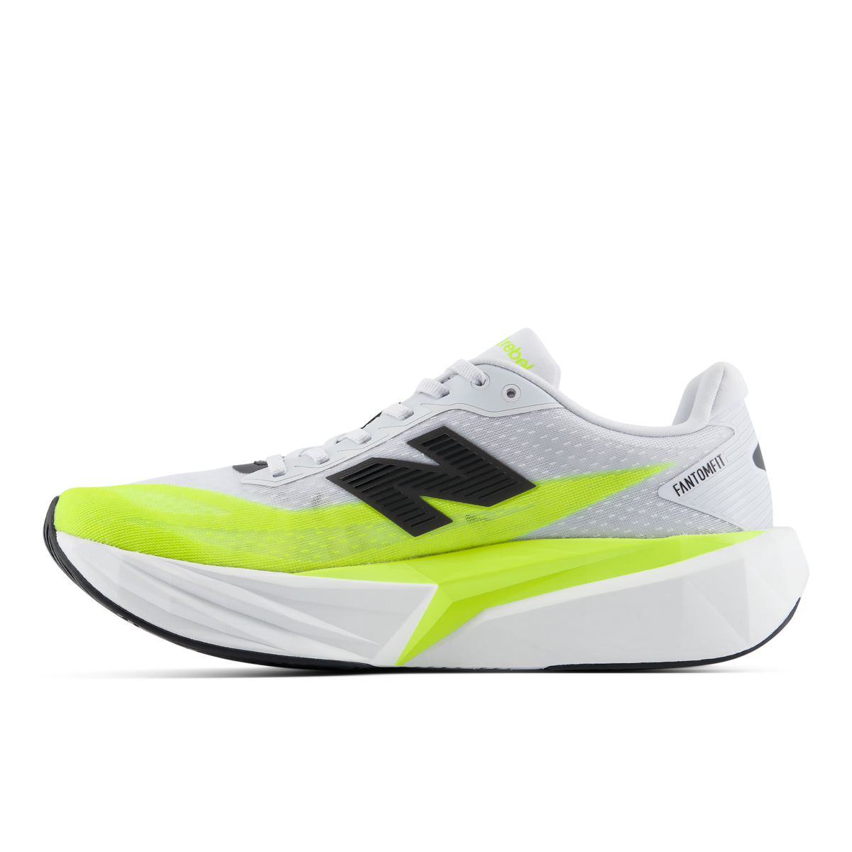 New Balance Men's Fuelcell Rebel v5 1V1 Freshair/Alkalinegreen medial