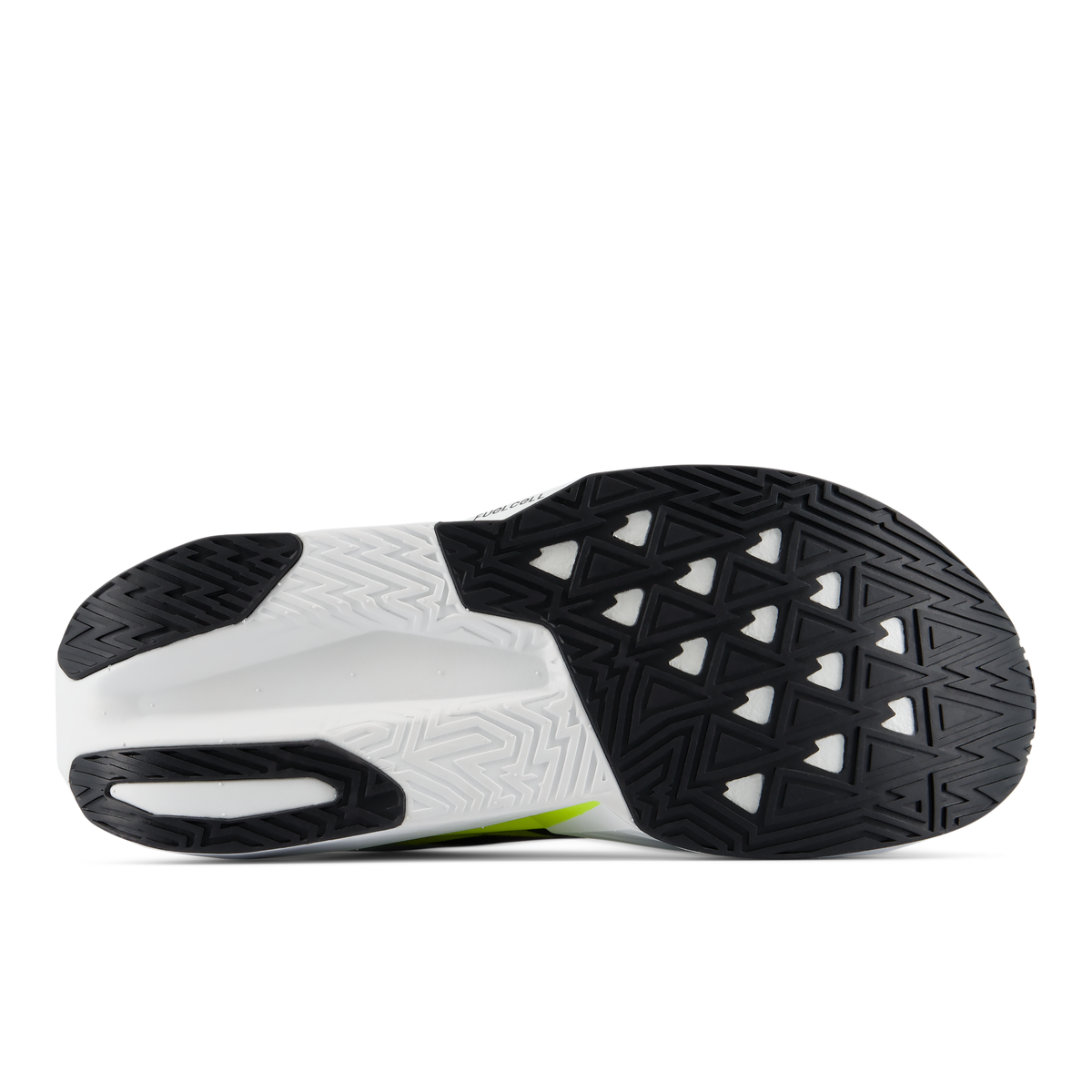 New Balance Men's Fuelcell Rebel v5 1V1 Freshair/Alkalinegreen outsole
