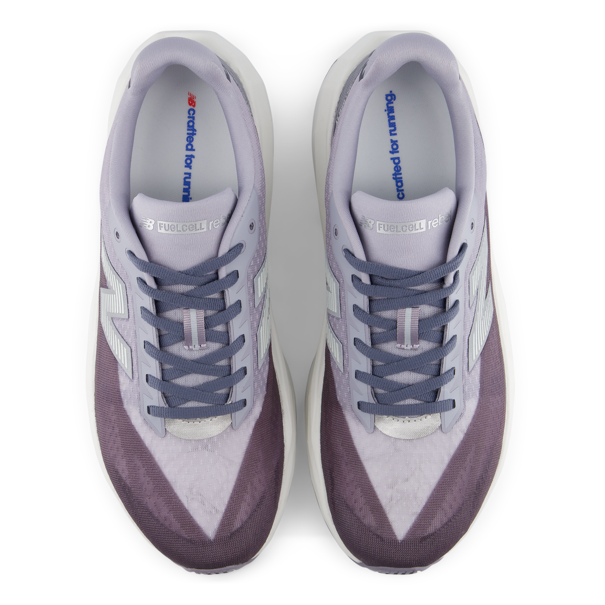 New Balance Men's Fuelcell Rebel v5 2JO Digitalmist/Smokedviolet top