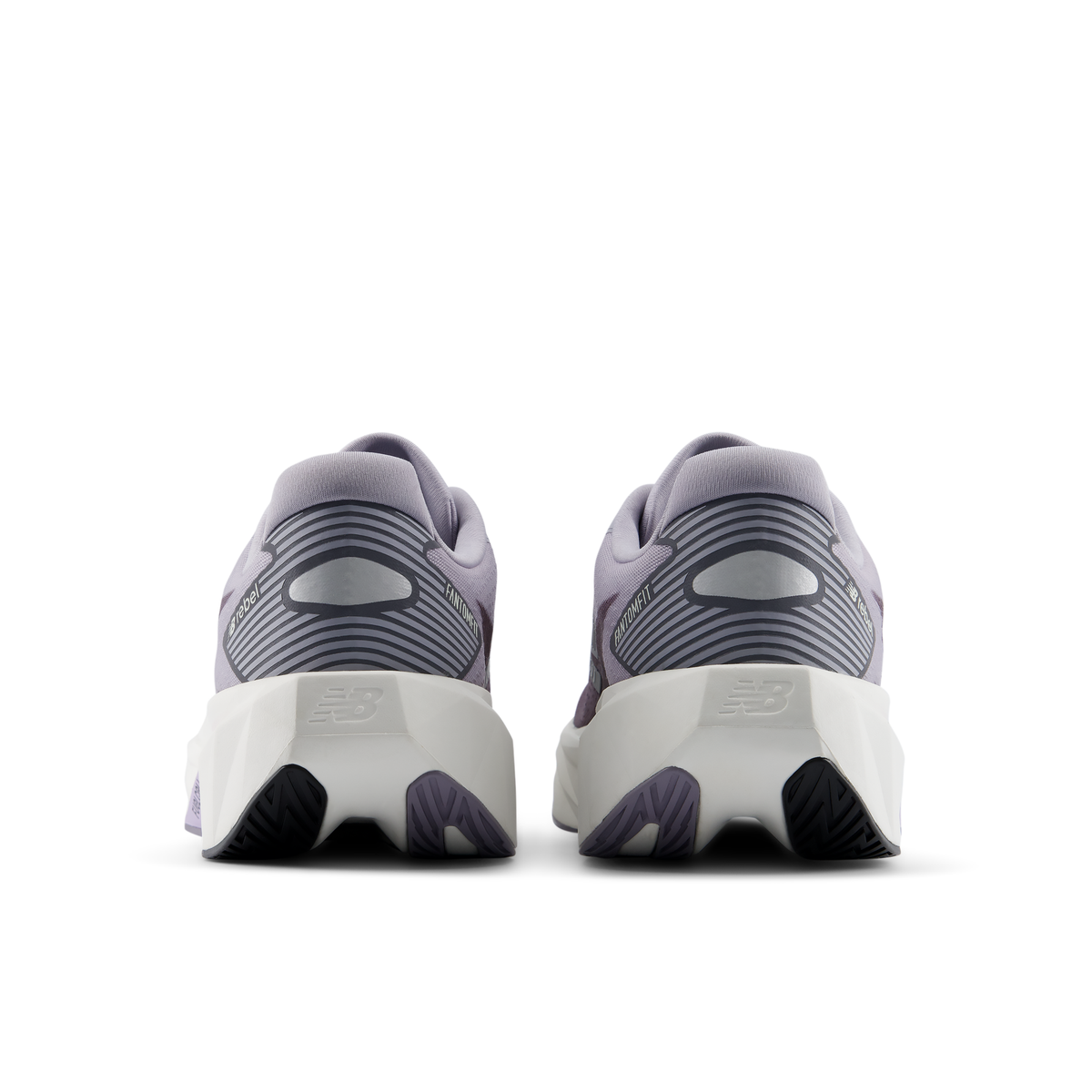 New Balance Men's Fuelcell Rebel v5 2JO Digitalmist/Smokedviolet heel