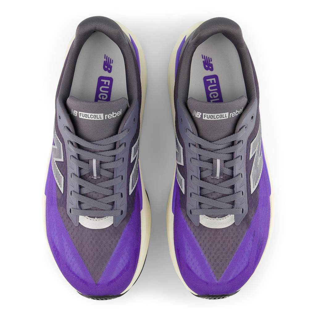 New Balance Men's Fuelcell Rebel v5 4KU MFCX4KU-ELECTRICINDIGO/TRUFFLESALT top