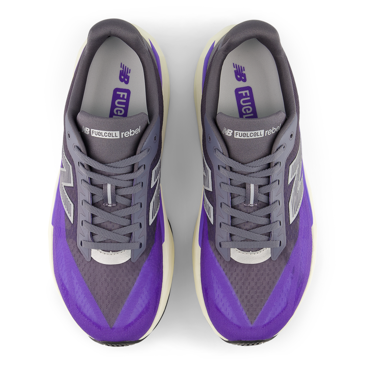New Balance Men's Fuelcell Rebel v5 4KU MFCX4KU-ELECTRICINDIGO/TRUFFLESALT top