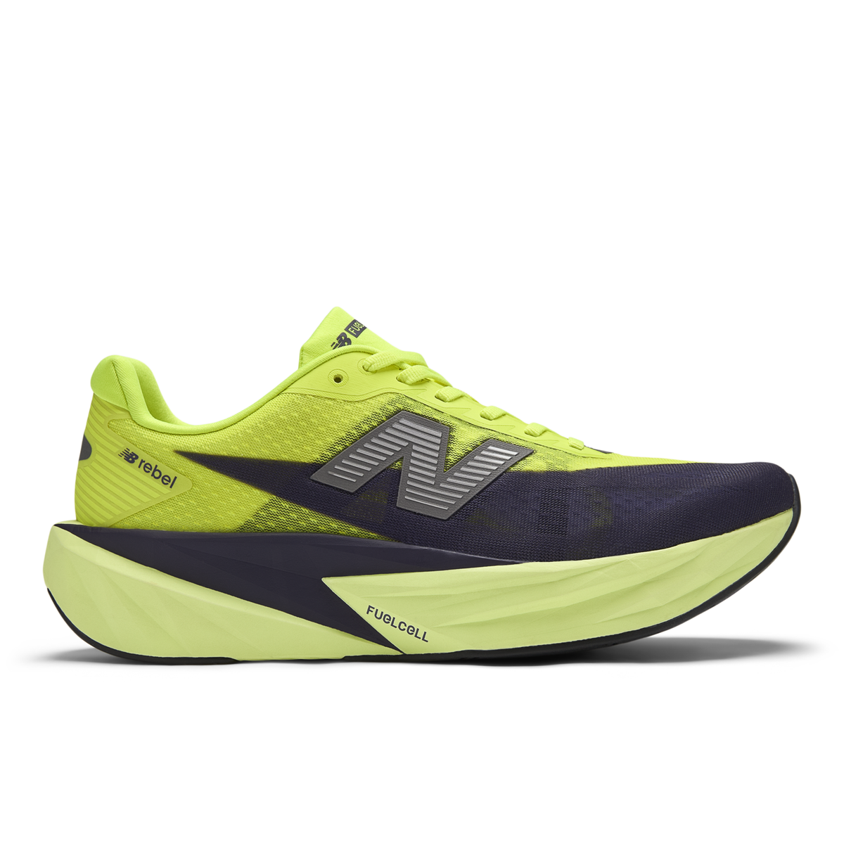 New Balance Men's Fuelcell Rebel v5 4TR MFCX4TR-ALKALINEGREEN/BOYSENBERRY lateral