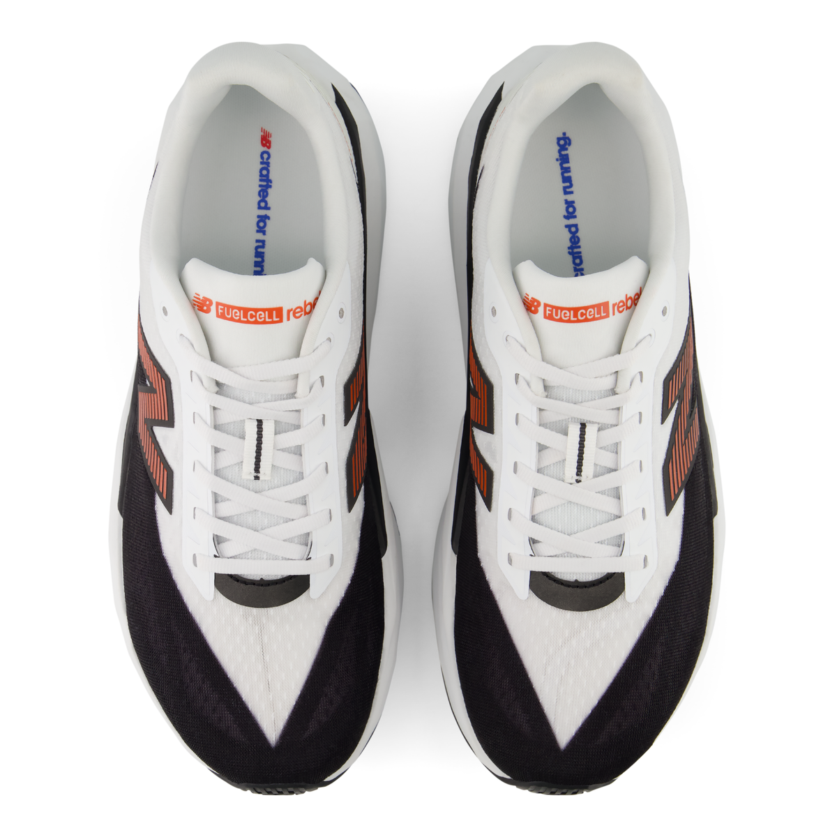 New Balance Men's Fuelcell Rebel v5 93C White/Neoflame top
