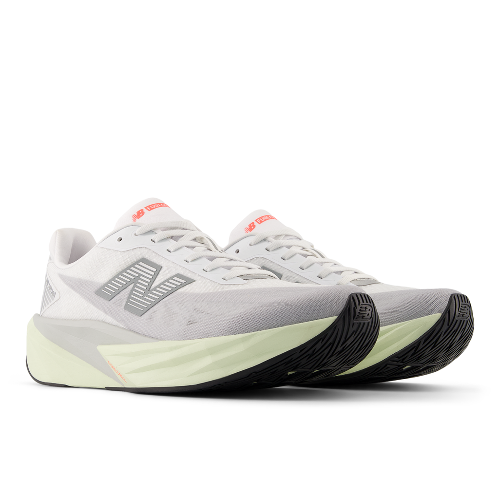 New Balance Men's Fuelcell Rebel v5 LD RAINCLOUD/MINERAL/WHITELD5 pair angle