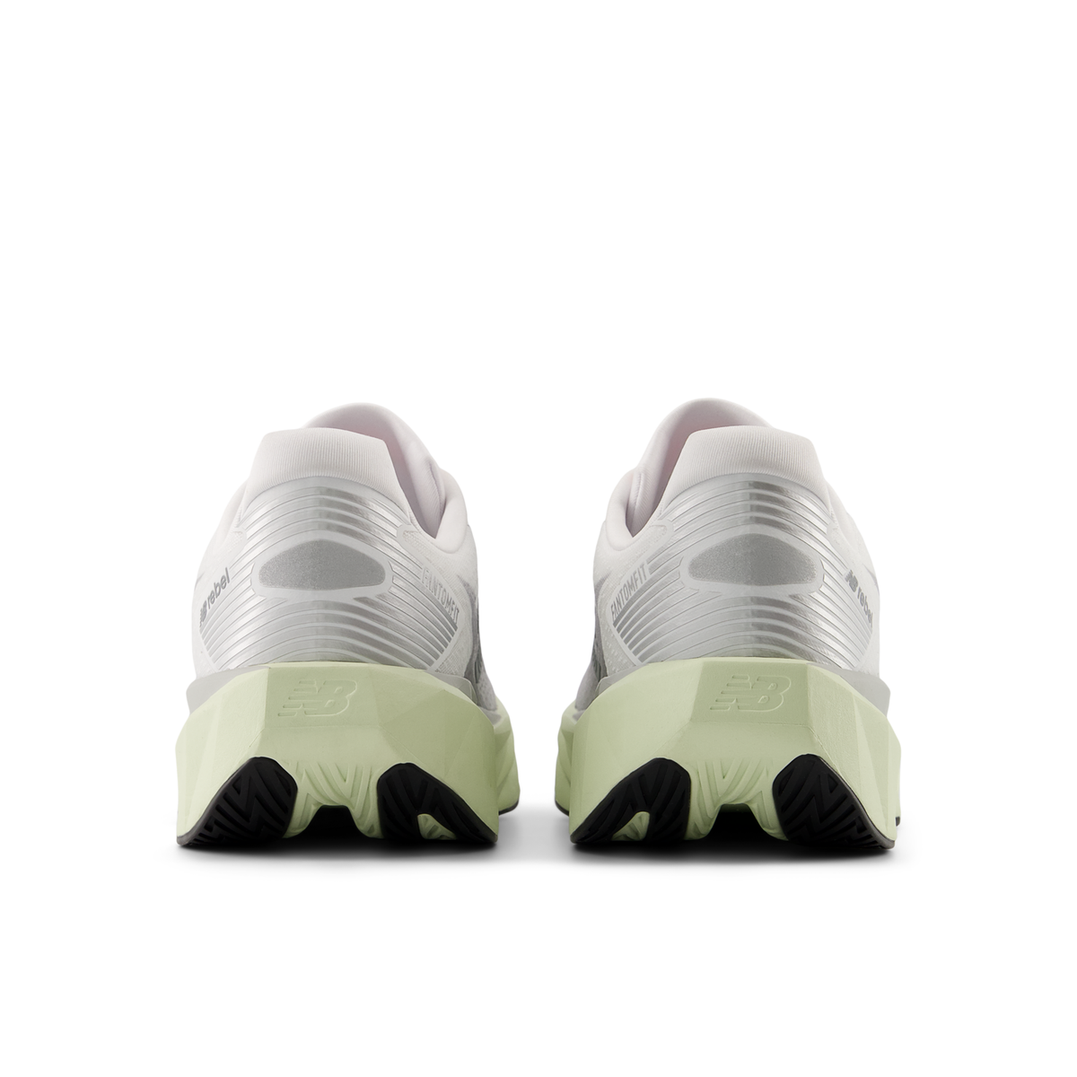 New Balance Men's Fuelcell Rebel v5 LD RAINCLOUD/MINERAL/WHITELD5 heel