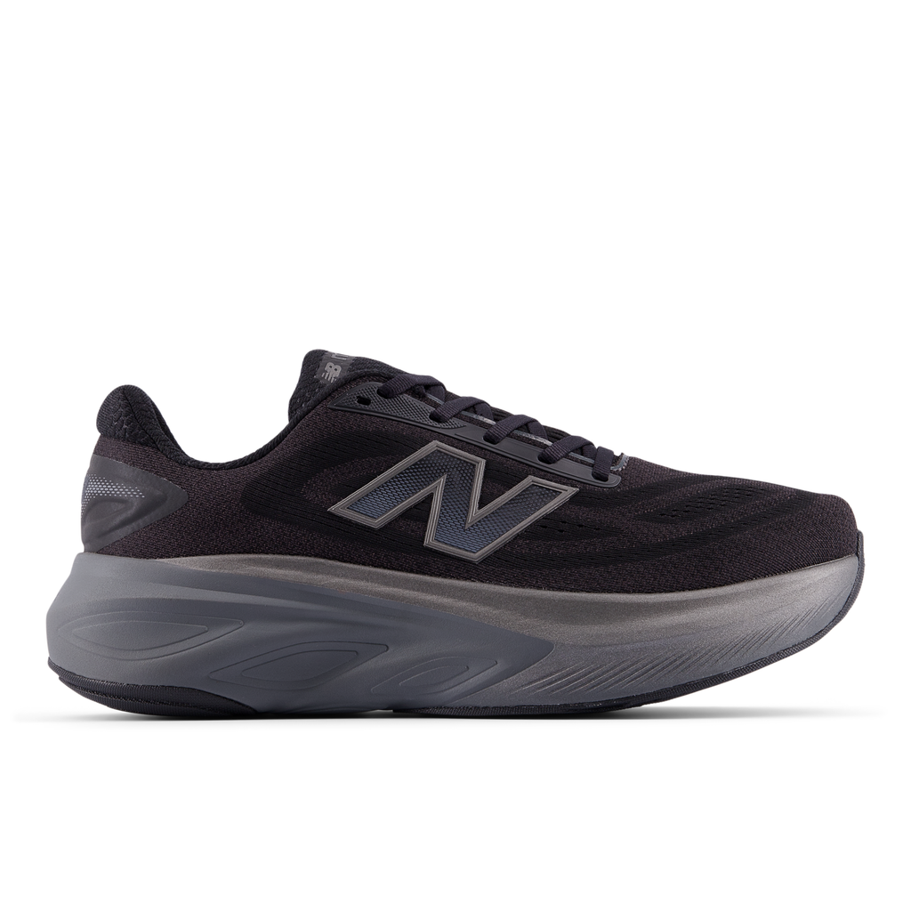 New Balance Men's More v6 LA BLACK/CASTLEROCK/BLACKMETALLICLA6 lateral