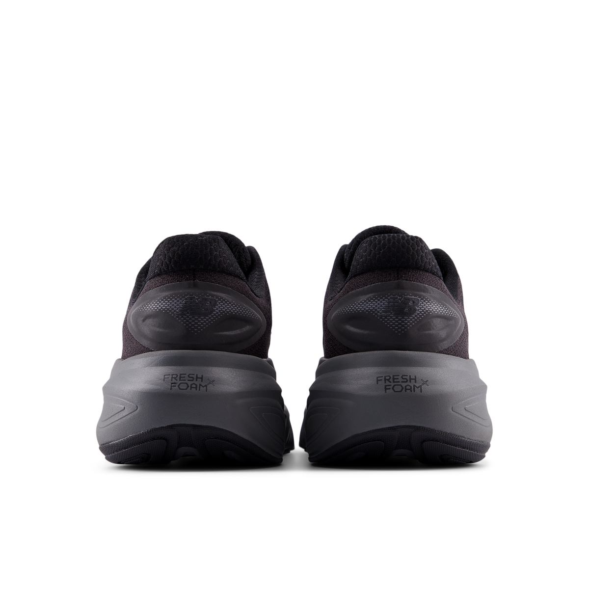 New Balance Men's More v6 LA BLACK/CASTLEROCK/BLACKMETALLICLA6 heel