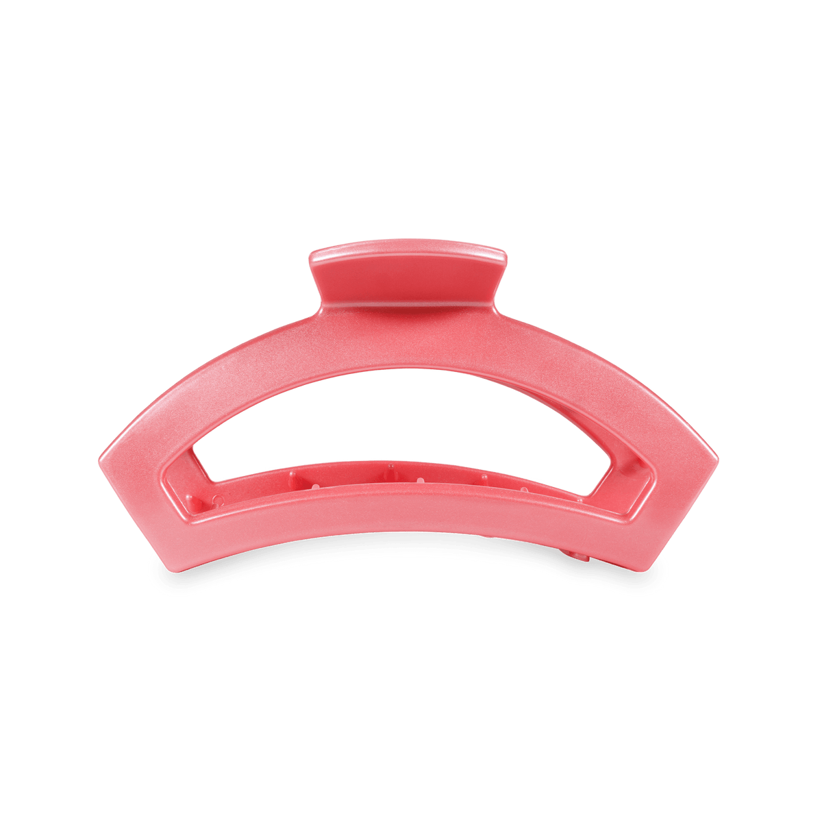 TELETIES Teleties Open Hair Clip Medium Calming Coral lateral