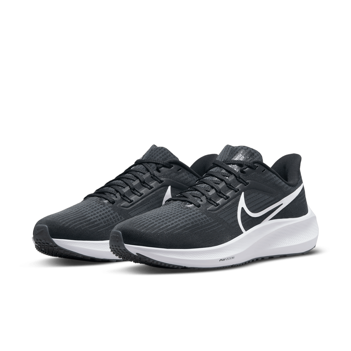 Nike Women's Pegasus 39 001 Black/white pair angle