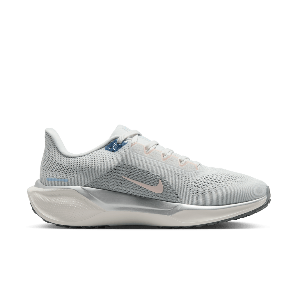 Nike Women's Pegasus 41 007 PhotonDust/MtlcPewterSailEchoPink medial